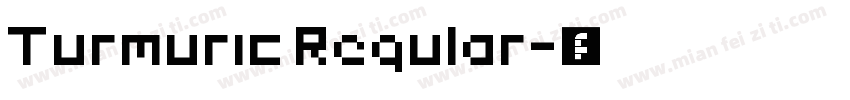 Turmuric Regular字体转换
